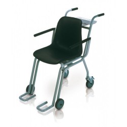 Báscula Médica Soehnle sobre silla de ruedas