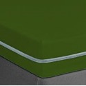 Funda colchón PU antichinches impermeable ignífuga verde 90cm