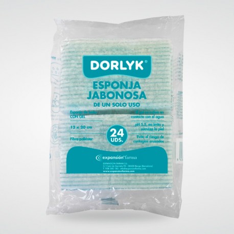 Bolsa 24 Uds. Esponja jabonosa de un solo uso Dorlyk